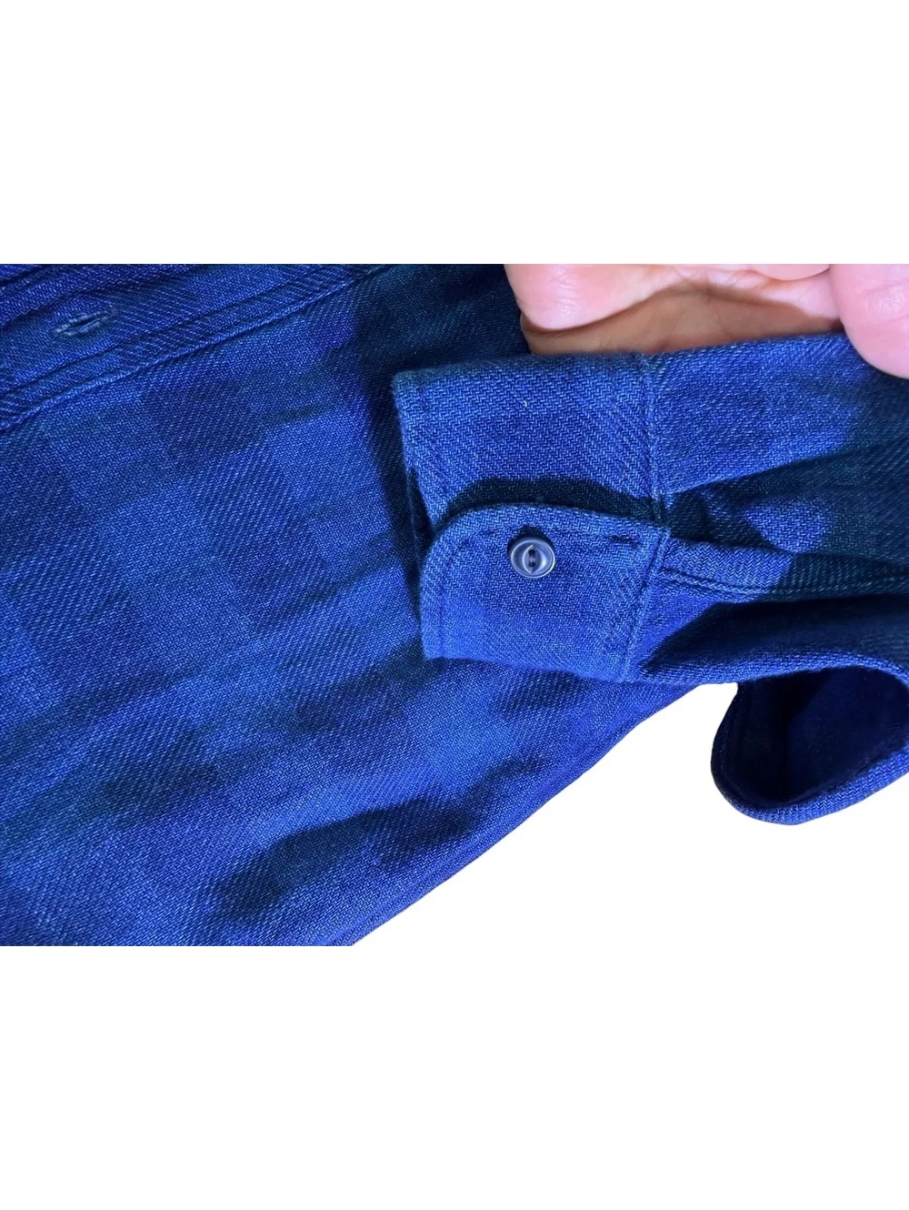 Brand New with Tags (NWT) Gap Kids Indigo Buffalo Check Long-Sleeve Shirt